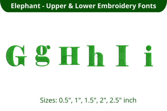 Elephant Font GHI: A Versatile Choice for Personalized Projects
