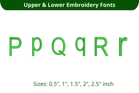 Explore Arial Narrow Font PQR for Holiday Embroidery