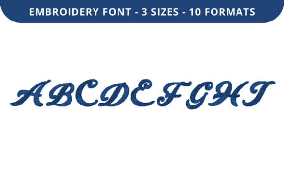 Fonso Font a to I: A Stylish Embroidery Choice