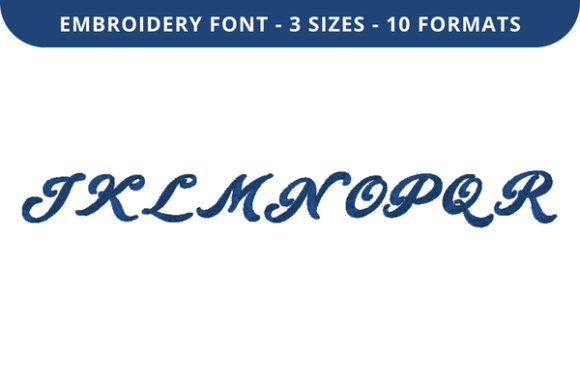 Fonso Font J to R: A Stylish Embroidery Choice