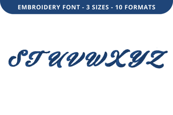 Fonso Font S to Z: A Versatile Embroidery Choice