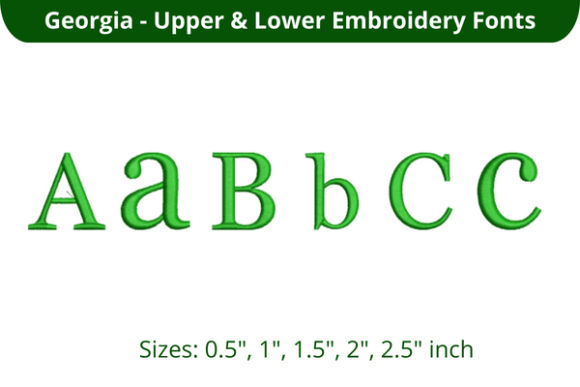 Georgia Font ABC: Perfect for Personalized Gifts