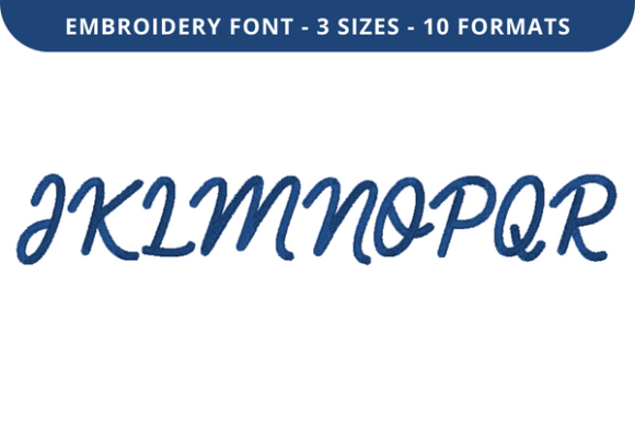 Marion Font J to R: A Versatile Embroidery Choice