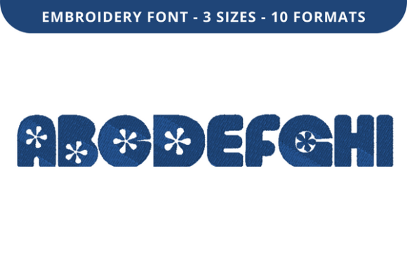 Review: Daisy Font a to I for Seasonal Embroidery