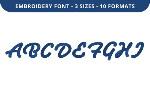 Yiddy Font a to I: A Versatile Embroidery Choice
